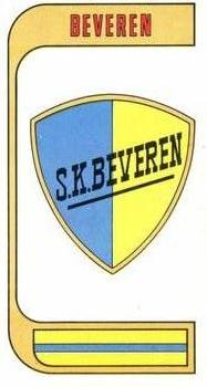 1982-83 Panini Football 83 (Belgium) #59 Badge Front