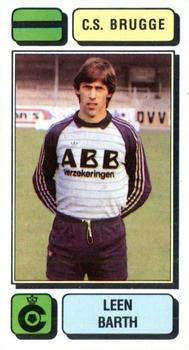1982-83 Panini Football 83 (Belgium) #98 Leen Barth Front