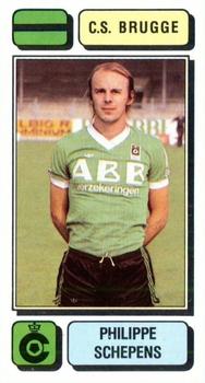 1982-83 Panini Football 83 (Belgium) #100 Philippe Schepens Front