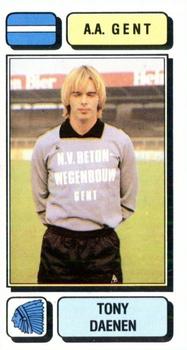 1982-83 Panini Football 83 (Belgium) #130 Tony Daenen Front