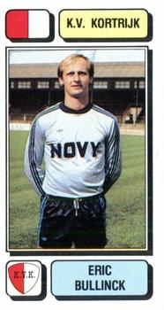 1982-83 Panini Football 83 (Belgium) #148 Eric Bullinck Front