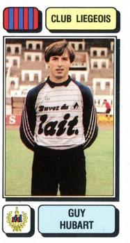 1982-83 Panini Football 83 (Belgium) #152 Guy Hubart Front