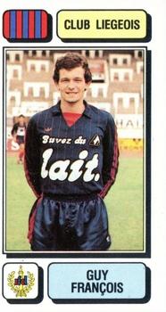 1982-83 Panini Football 83 (Belgium) #162 Guy Francois Front