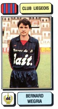 1982-83 Panini Football 83 (Belgium) #164 Bernard Wegria Front
