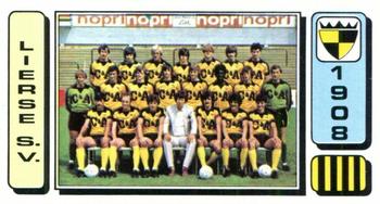 1982-83 Panini Football 83 (Belgium) #168 Team Front