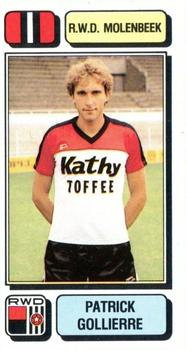 1982-83 Panini Football 83 (Belgium) #213 Patrick Gollierre Front