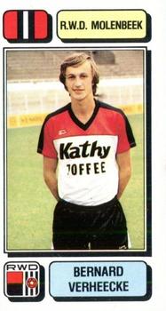 1982-83 Panini Football 83 (Belgium) #219 Bernard Verheecke Front