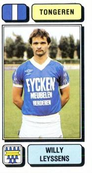 1982-83 Panini Football 83 (Belgium) #268 Willy Leyssens Front