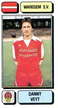 1982-83 Panini Football 83 (Belgium) #287 Danny Veyt Front