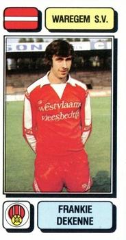 1982-83 Panini Football 83 (Belgium) #292 Frankie Dekenne Front