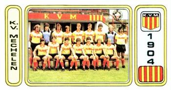 1982-83 Panini Football 83 (Belgium) #339 Team Front