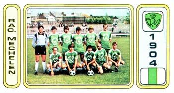 1982-83 Panini Football 83 (Belgium) #340 Team Front