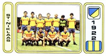 1982-83 Panini Football 83 (Belgium) #341 Team Front