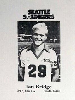 1982 Seattle Sounders #NNO Ian Bridge Front