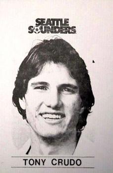 1982 Seattle Sounders #NNO Tony Crudo Front