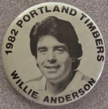 1982 Smith's Home Furnishings Portland Timbers #NNO Willie Anderson Front