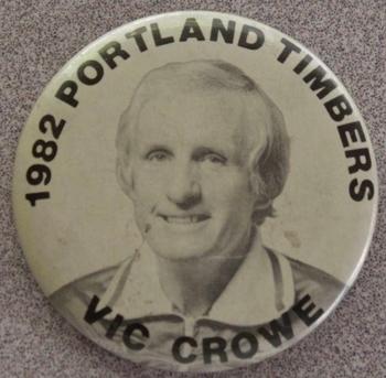 1982 Smith's Home Furnishings Portland Timbers #NNO Vic Crowe Front