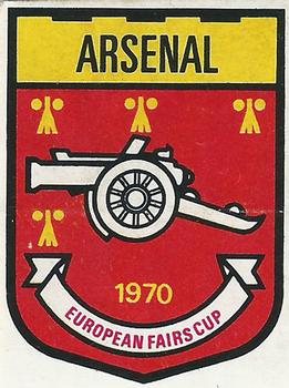1971 Nabisco Cup Winners Badges #NNO Arsenal Club Badge Front