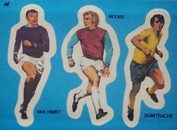 1973 Nabisco Champions of Europe #NNO Paul Van Himst / Bobby Moore / Florea Dumitrache Front
