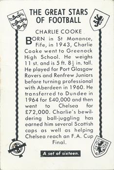 1970 D.C. Thomson / The Wizard Great Stars of Football #NNO Charlie Cooke Back