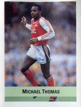 1990-91 The Sun Soccer Stickers #12 Michael Thomas Front