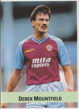 1990-91 The Sun Soccer Stickers #23 Derek Mountfield Front