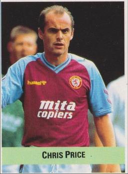 1990-91 The Sun Soccer Stickers #25 Chris Price Front
