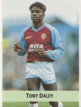 1990-91 The Sun Soccer Stickers #28 Tony Daley Front