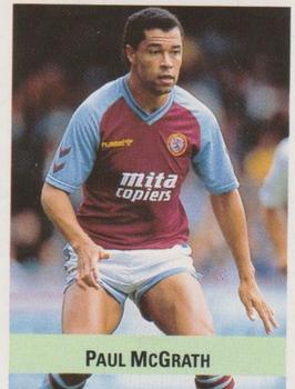 1990-91 The Sun Soccer Stickers #31 Paul McGrath Front