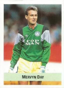 1990-91 The Sun Soccer Stickers #105 Mervyn Day Front