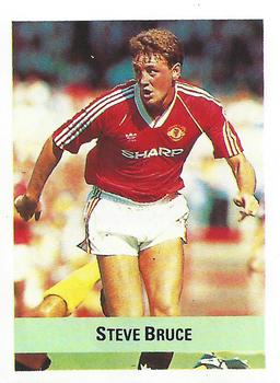 1990-91 The Sun Soccer Stickers #163 Steve Bruce Front