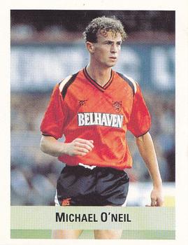 1990-91 The Sun Soccer Stickers #335 Michael O'Neill Front