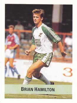 1990-91 The Sun Soccer Stickers #373 Brian Hamilton Front