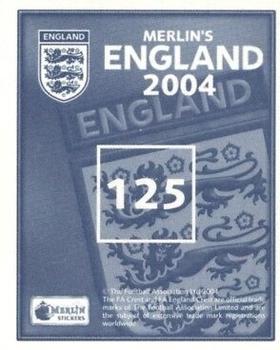 2004 Merlin England #125 Deco Back