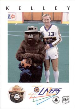 1984-85 Los Angeles Lazers Smokey #9 Alan Kelley Front