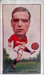1928 Barratt Football Action Caricatures #NNO Alfred Baker Front