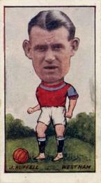 1928 Barratt Football Action Caricatures #NNO Jimmy Ruffell Front