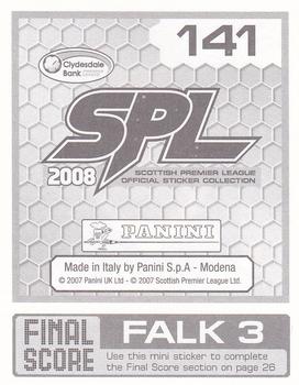 2008 Panini SPL Stickers #141 Russell Latapy Back