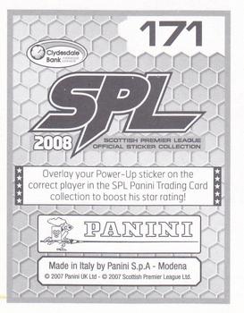 2008 Panini SPL Stickers #171 Fabian Yantorno Back