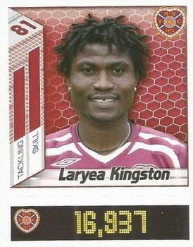 2008 Panini SPL Stickers #207 Laryea Kingston Front