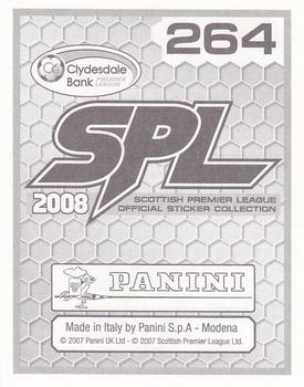 2008 Panini SPL Stickers #264 Merouane Zemmama Back