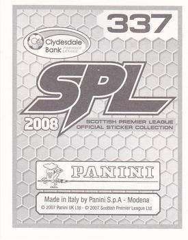 2008 Panini SPL Stickers #337 Graeme Smith Back