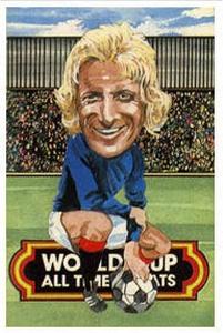 1977 City Bakeries World Cup All Time Greats #4 Denis Law Front