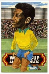 1977 City Bakeries World Cup All Time Greats #16 Garrincha Front