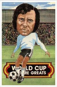 1977 City Bakeries World Cup All Time Greats #18 Franz Beckenbauer Front
