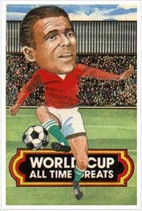 1977 City Bakeries World Cup All Time Greats #20 Ferenc Puskas Front