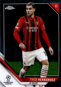 2021-22 Topps Chrome UEFA Champions League #2 Theo Hernández Front