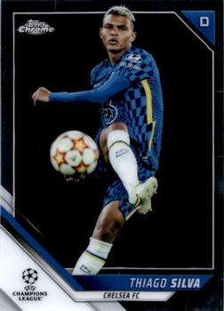 2021-22 Topps Chrome UEFA Champions League #5 Thiago Silva Front