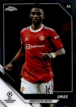 2021-22 Topps Chrome UEFA Champions League #11 Amad Front