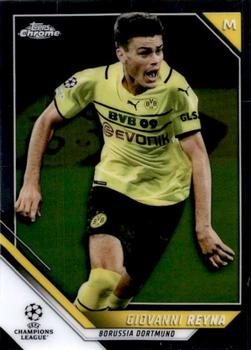 2021-22 Topps Chrome UEFA Champions League #26 Giovanni Reyna Front